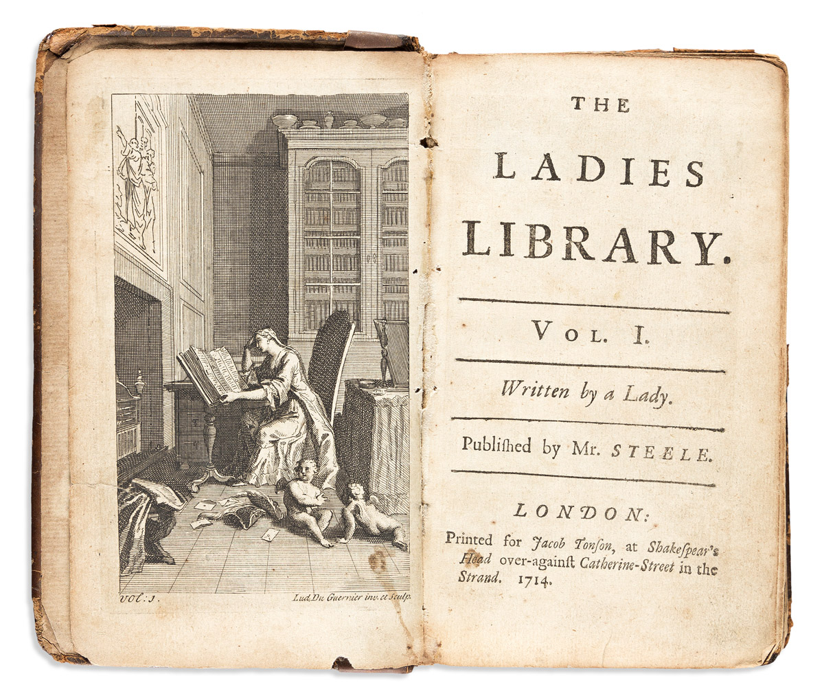 Steele, Richard (1672-1729) The Ladies Library, Written by a Lady.